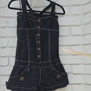 Stylish Black Romper
